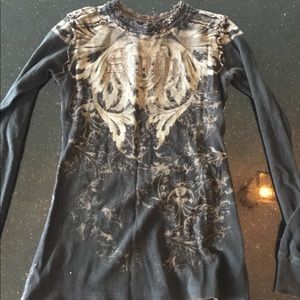 Sinful reversible thermal shirt
